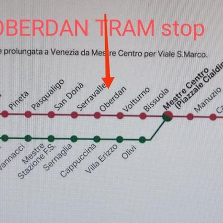 Appartement Sunshine30Mt Tram Ingresso Indipendente Wifi Venezia Free Park Extérieur photo
